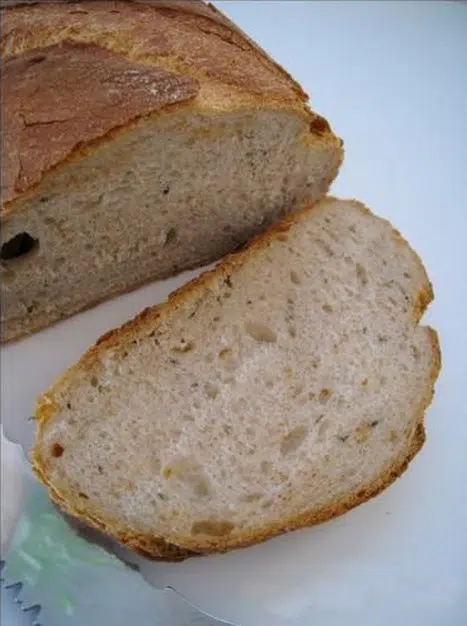 Pain au fromage blanc et à la ciboulette