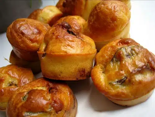 mini cakes au magret séché et aux figues