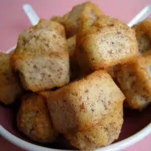 mini financiers à la noisette