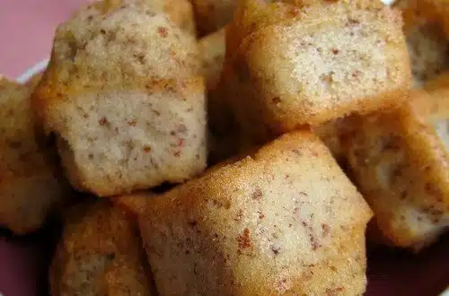 mini financiers à la noisette
