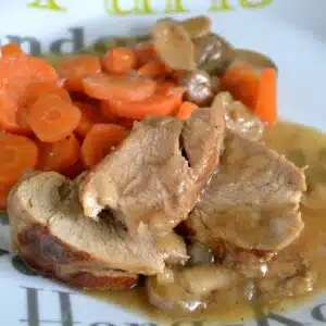 filet mignon à la bière et aux champignons
