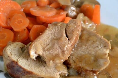 filet mignon à la bière et aux champignons