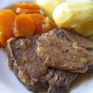 Boeuf confit aux carottes