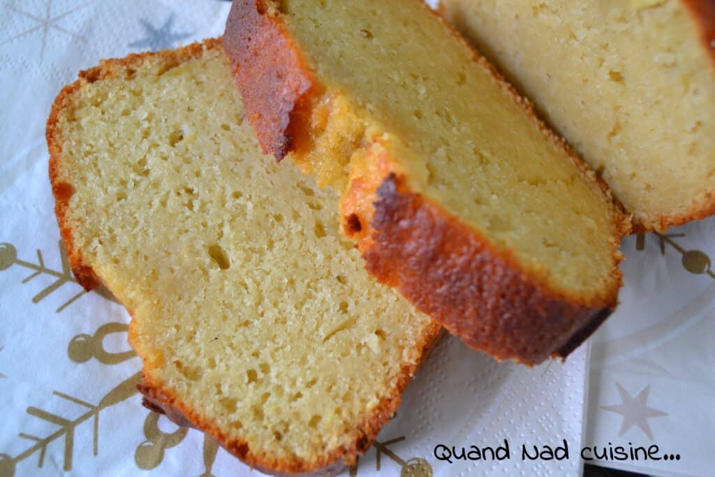 gâteau au vin blanc à l'huile d'olive et au miel