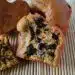 muffins au chocolat et vin rouge