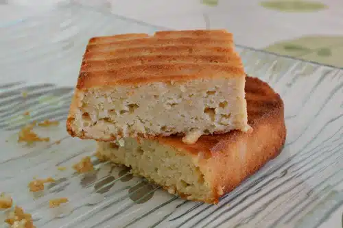 moelleux aux amandes et pommes râpées