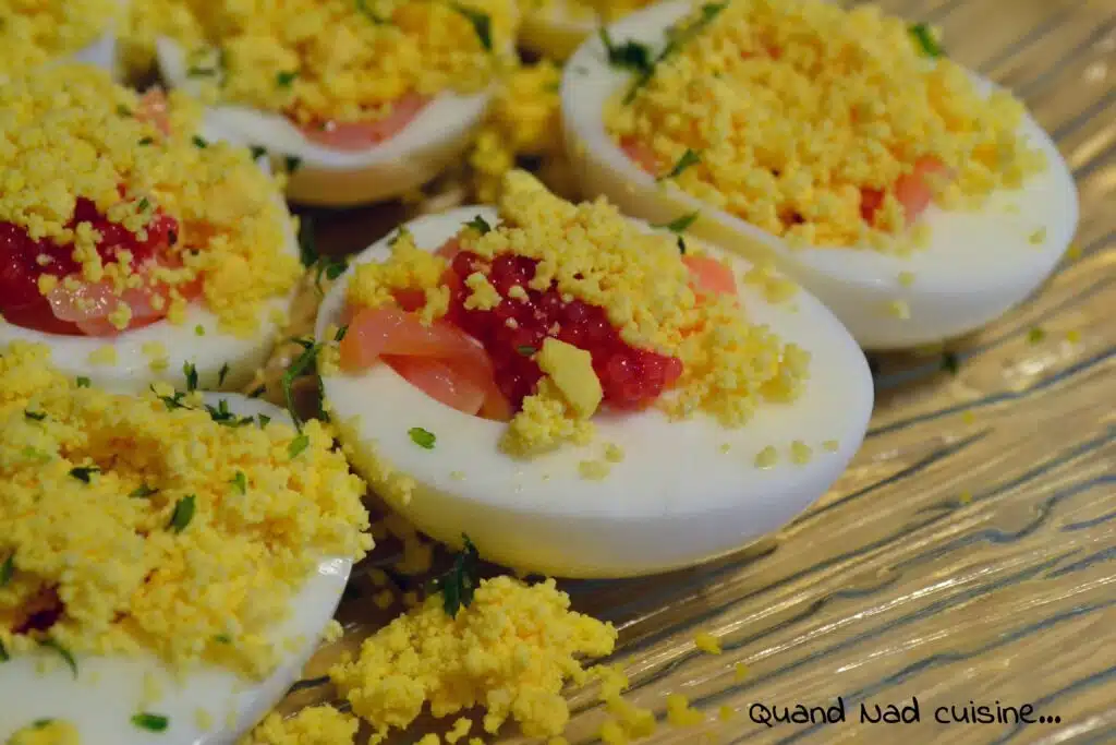 nids d'amour au saumon fumé