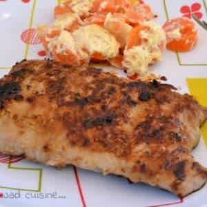 grillades de porc marinées au sésame