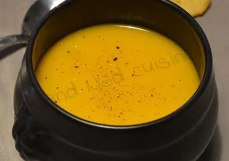 velouté de butternut aux carottes