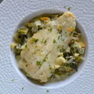 filets de poisson au boursin