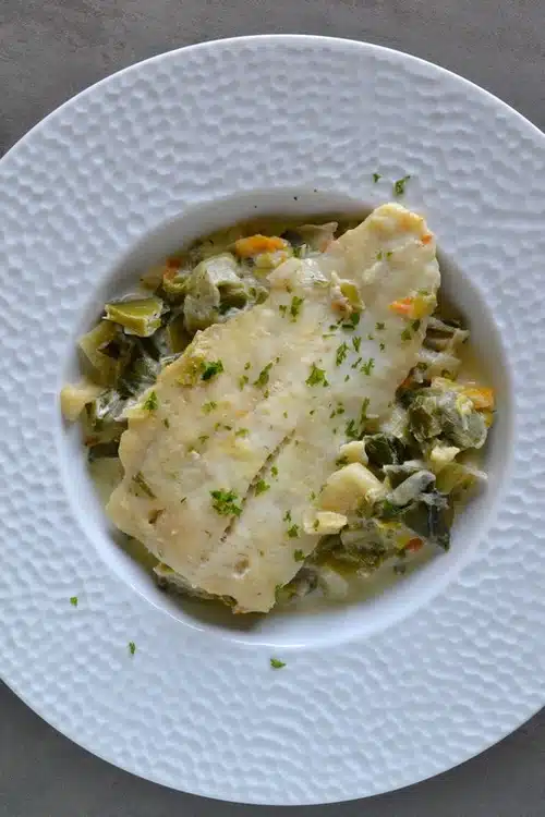 filets de poisson au boursin