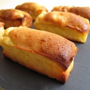 Mini moelleux pomme et chocolat blanc