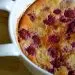 Clafoutis framboises et litchis