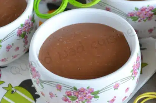 crème au chocolat