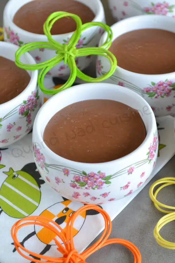 crème au chocolat