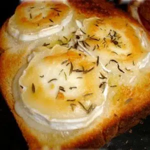 croques au chèvre