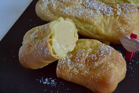 Eclairs au caramel au beurre salé
