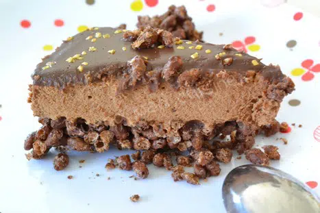 entremets tout chocolat