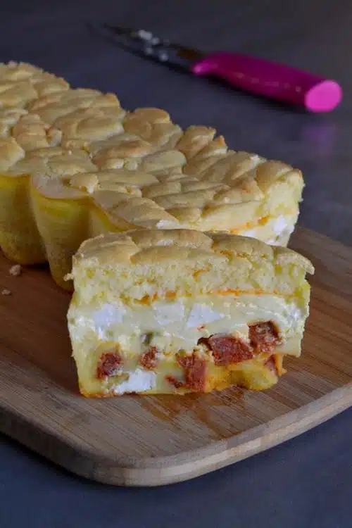 Gâteau magique chorizo et Vache qui Rit®