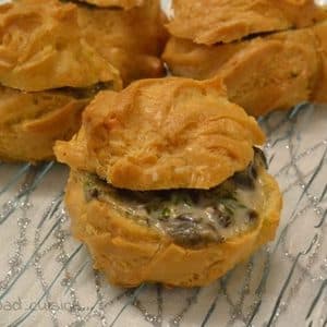 Gougères aux escargots