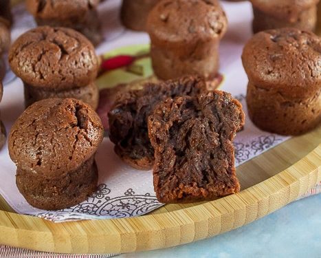Mini fondants au chocolat