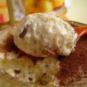 Mousse de mascarpone à la mirabelle façon tiramisu