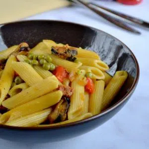 penne façon paella