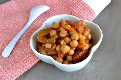 ragoût de pois chiches au chorizo