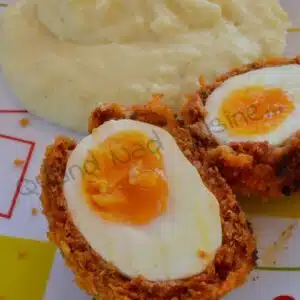 scotch eggs au chorizo