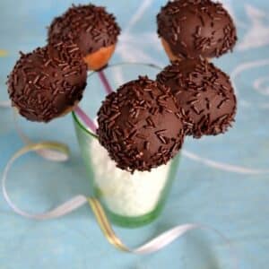 shortbread pops au caramel