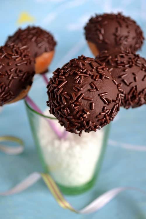 shortbread pops au caramel