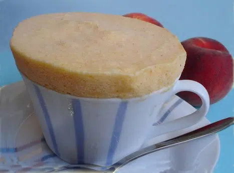 soufflés glacés aux pêches