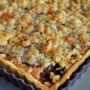 tarte alsacienne aux quetsches