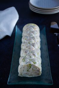 terrine de courgette au thon et chèvre frais