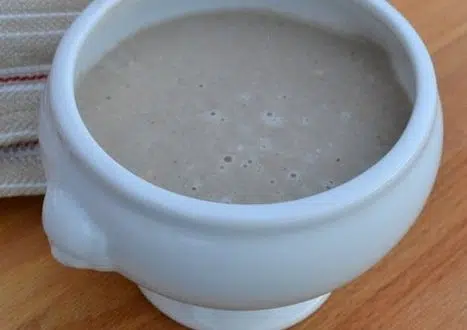 Velouté de champignons au Boursin