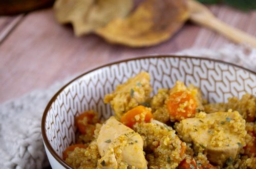 one pot quinoa au poulet au citron