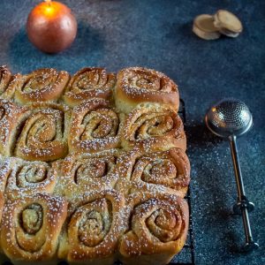 brioche roulée à la cannelle