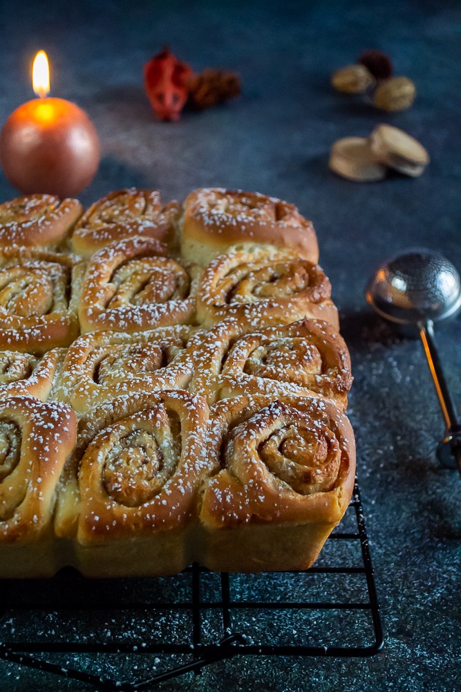 brioche roulée à la cannelle