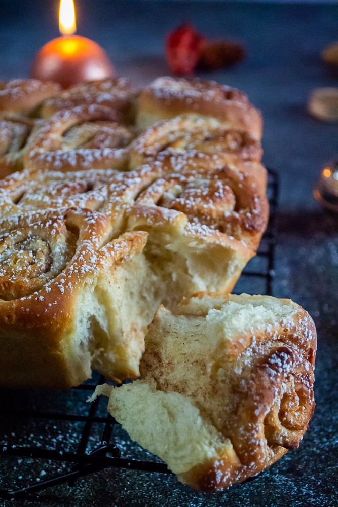 brioche moelleuse à la cannelle