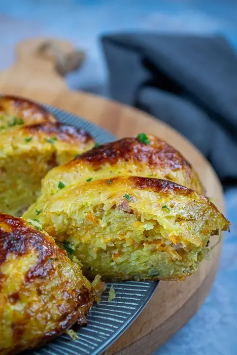 Gâteau de légumes au bacon