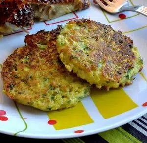 paillassons de courgettes