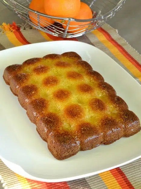 gâteau moelleux à l'orange