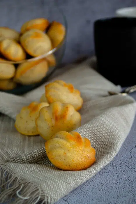 financiers au chocolat blanc