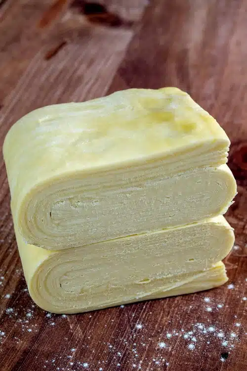pâte feuilletée inversée
