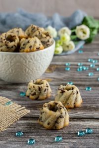 bouchées amandes et chocolat
