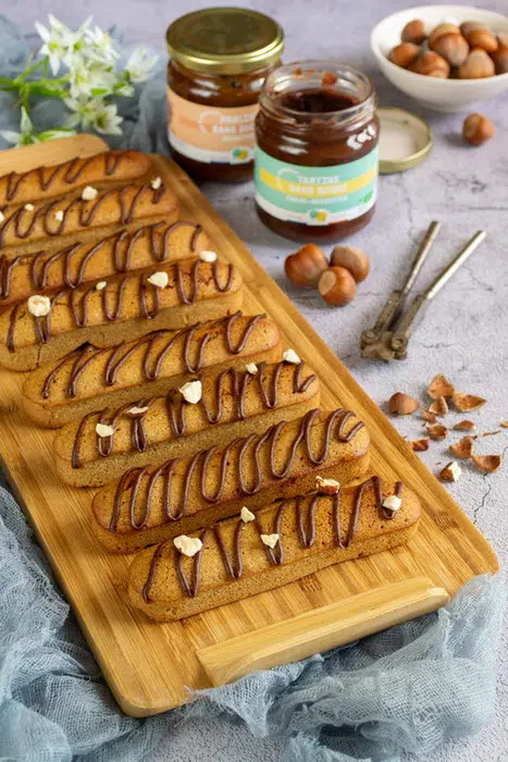 financiers au praliné