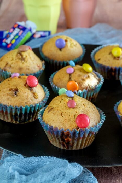 Muffins Moelleux Aux Smarties Quand Nad Cuisine muffins-moelleux-aux-smarties-quand-nad-cuisine