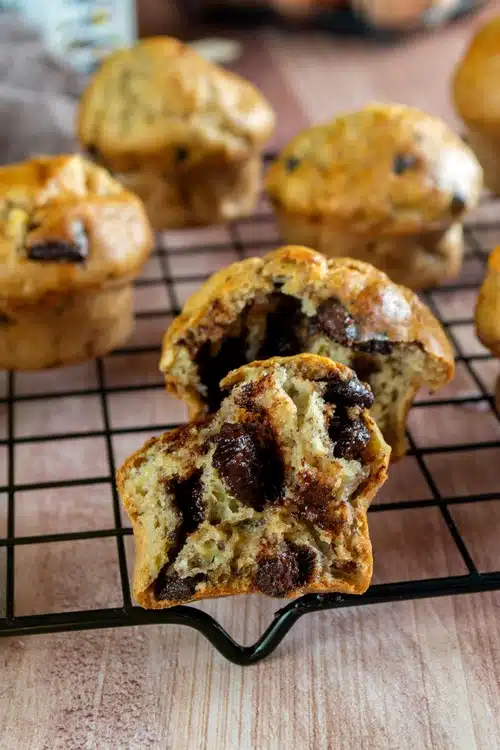 banana bread muffins