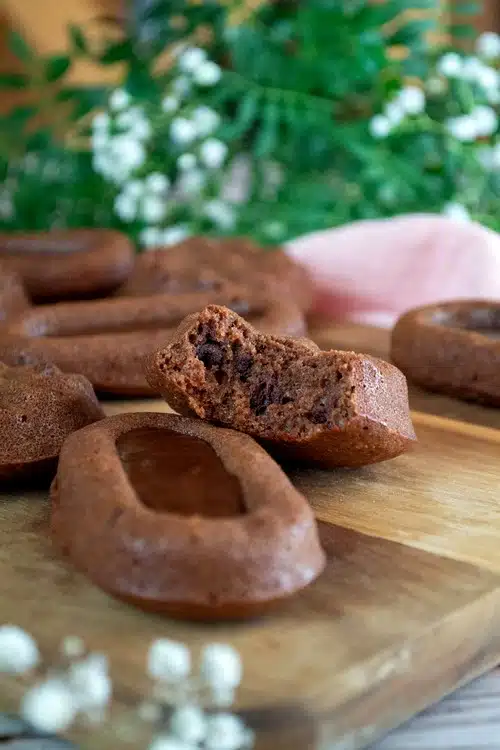 financiers au chocolat