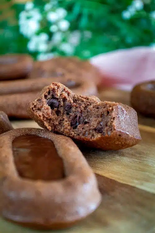 financiers au chocolat